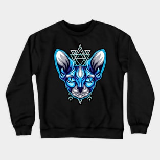 cat cute Crewneck Sweatshirt